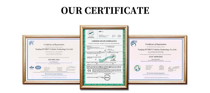 certificates of truck air conditioner certificates of truck air conditioner