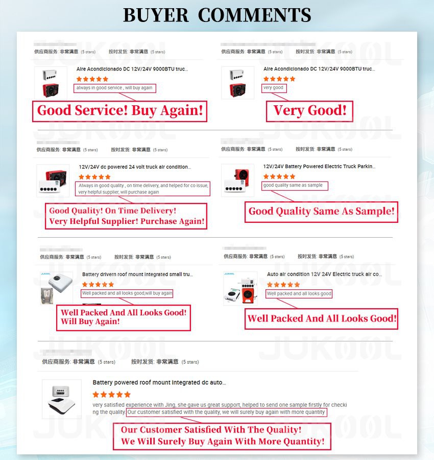 Clients reviews of 24 volt truck air conditioning system